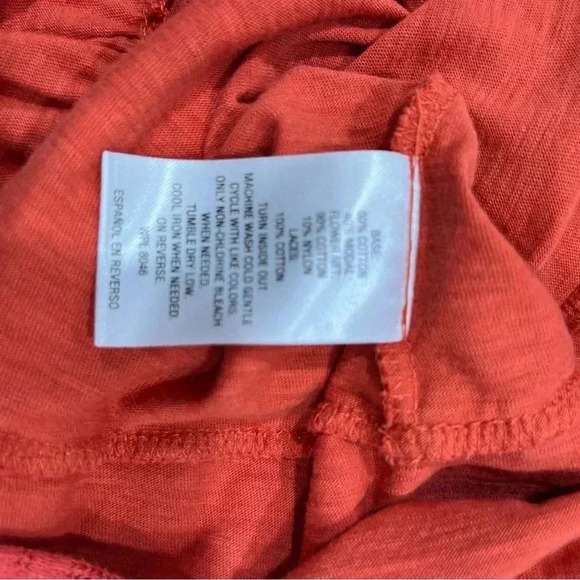 Style and Co XXL Button front long bell sleeve blouse shirt w lace overlay - Picture 6 of 8